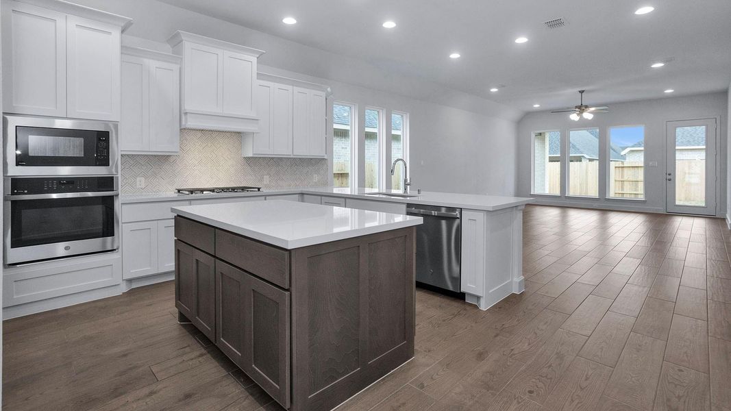 Furnished interior view inside a new home in Audubon, Magnolia (Image 8).