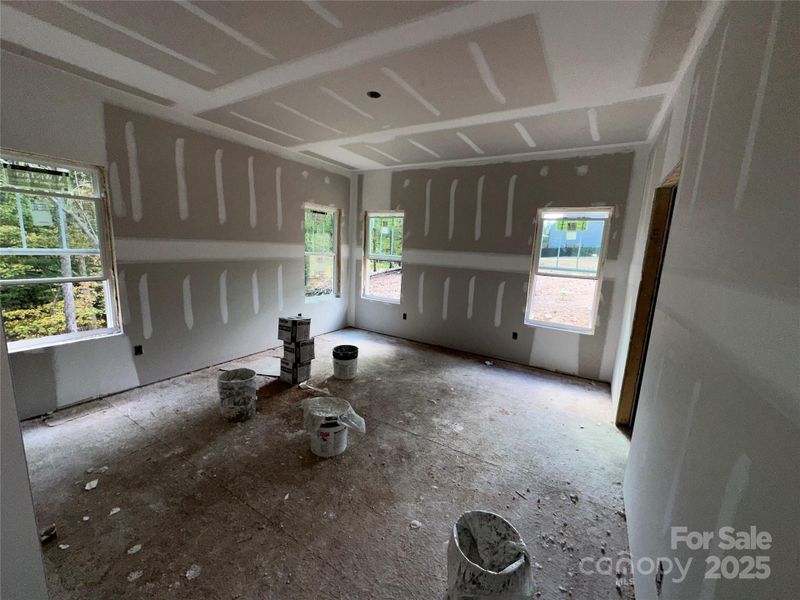 In-progress construction of a new home in , Albemarle, NC (Image 17).