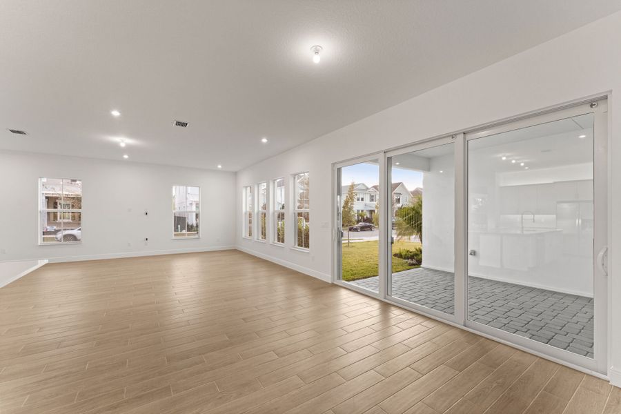 Representative unfurnished interior of a home built from the Amelia by Mattamy Homes in Newfield, Palm City (Image 12).