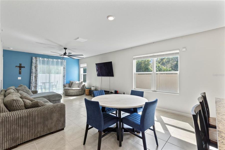 Furnished interior view inside a new home in Pelham Park, Deland (Image 6).