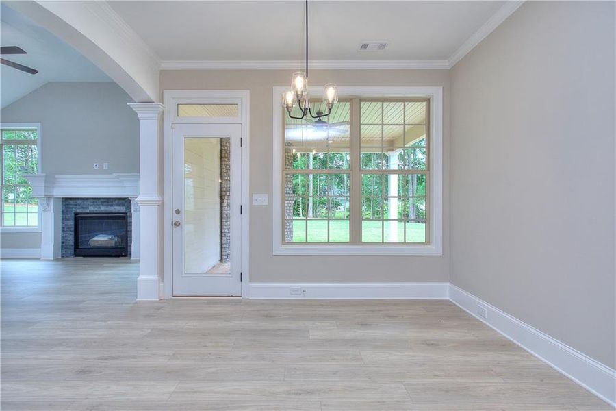 Spacious, unfurnished interior of a new home in , Conyers (Image 46). Spacious, unfurnished interior of a new home in , Conyers (Image 46).