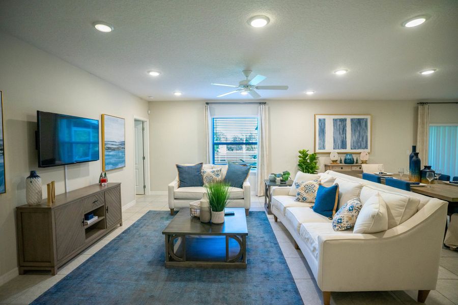 Representative furnished interior of a home built from the Mesquite by Maronda Homes in Coastal Communities, Edgewater (Image 11).