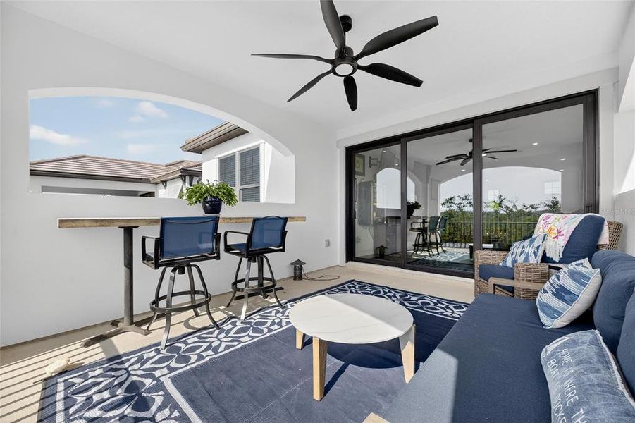 Furnished interior view inside a new home in SouthShore Yacht Club: Somerset Preserve, Ruskin (Image 10).
