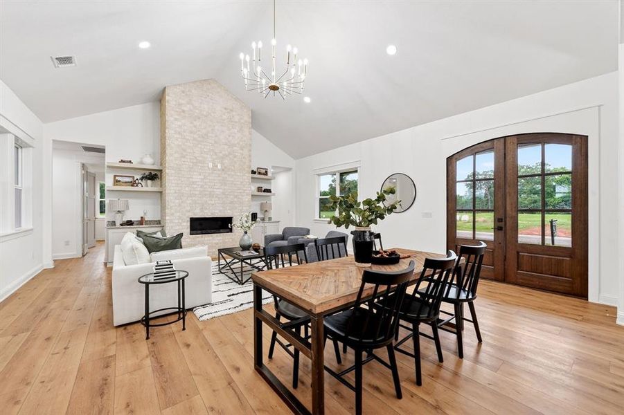 Furnished interior view inside a new home in , Mount Pleasant (Image 19).
