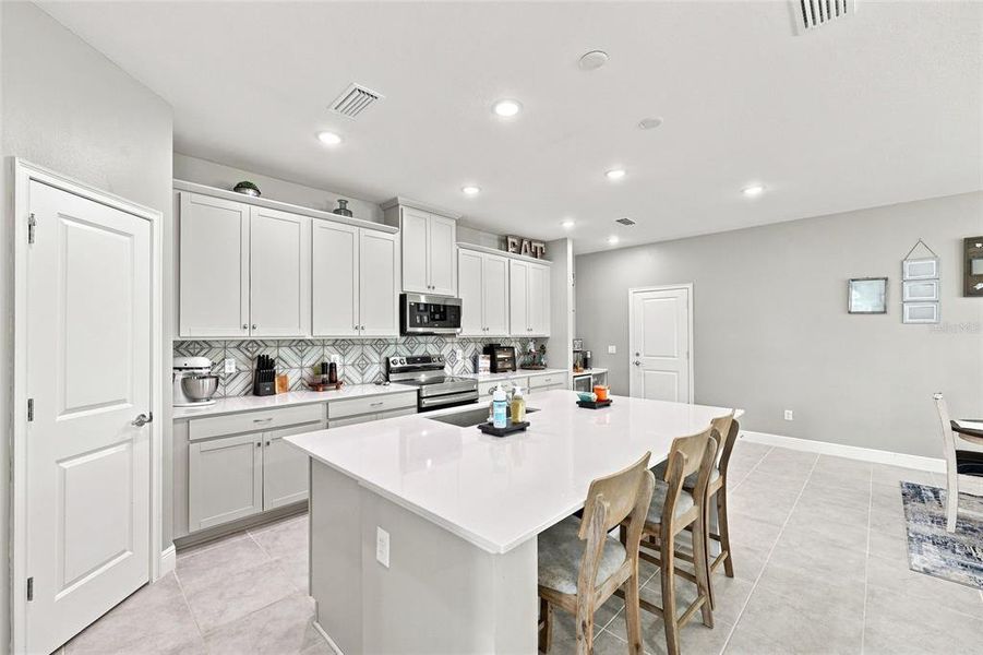 Furnished interior view inside a new home in , St. Cloud (Image 13).