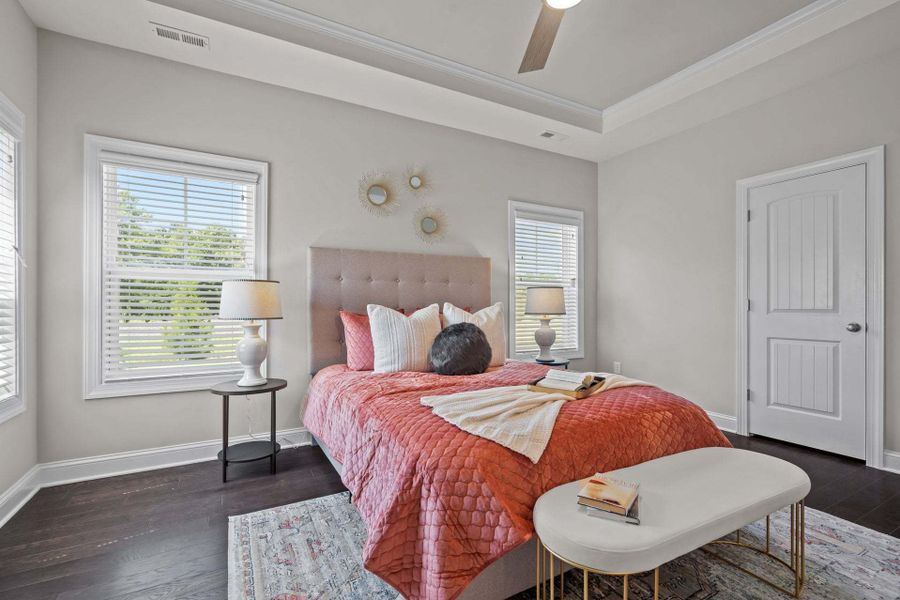 Representative furnished interior of a home built from the Rivermist by Caviness & Cates Communities in Maggie Way, Wendell (Image 282).