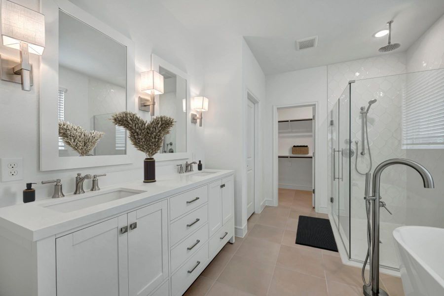 Spa-like primary bath