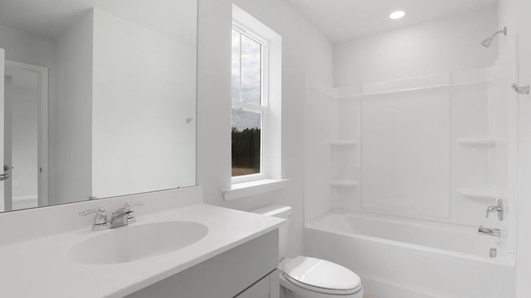 Furnished interior view inside a new home in Sweetgrass at Summers Corner: Carolina Collection, Summerville (Image 3).