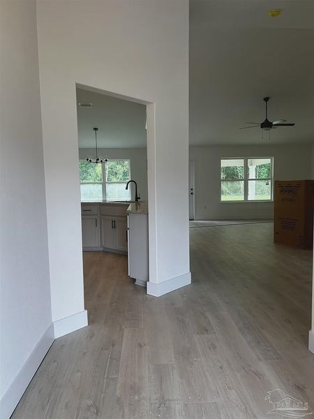 Spacious, unfurnished interior of a new home in Blossom Grove, Milton (Image 7). Spacious, unfurnished interior of a new home in Blossom Grove, Milton (Image 7).
