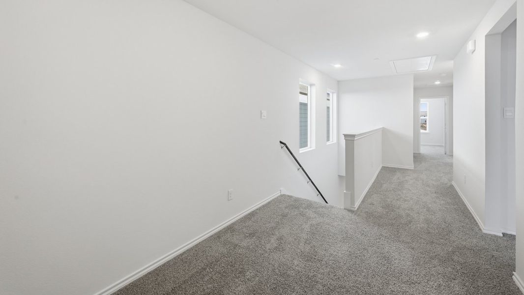 Representative unfurnished interior of a home built from the Adeline by D.R. Horton in Arbor Trails South, Princeton (Image 16).