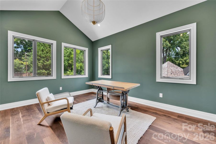 Furnished interior view inside a new home in , Charlotte (Image 12).