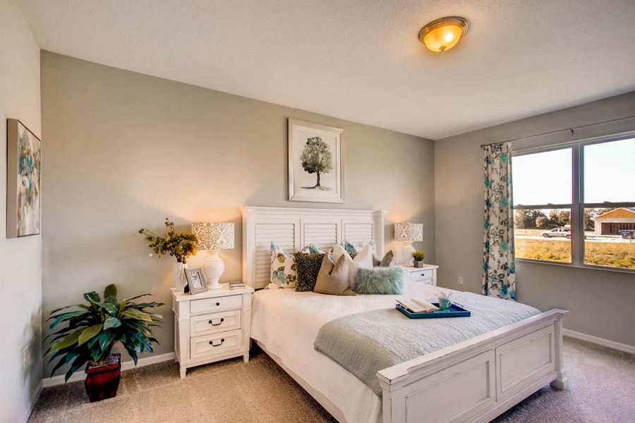 Furnished interior in a model home at Preserves at Lakeside Landings in Winter Haven (Image 21).