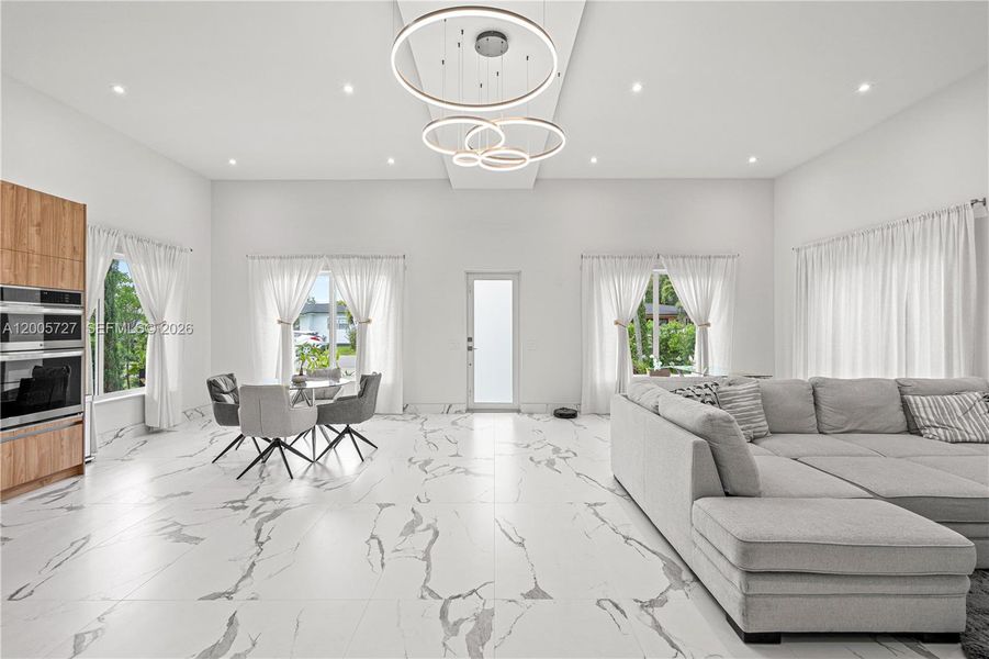 Furnished interior view inside a new home in , Hallandale Beach (Image 23).