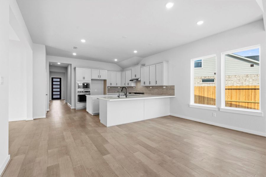 Furnished interior view inside a new home in Sienna 45', 50', Missouri City (Image 11).