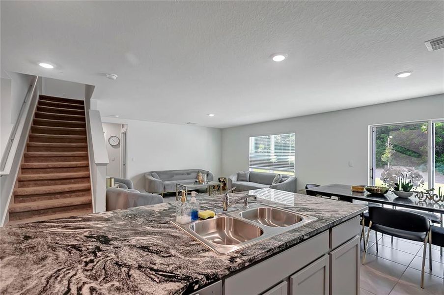 Furnished interior view inside a new home in , Tampa (Image 46). Furnished interior view inside a new home in , Tampa (Image 46).