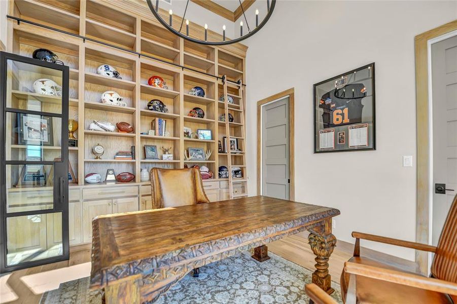 Furnished interior view inside a new home in , Aledo (Image 32).