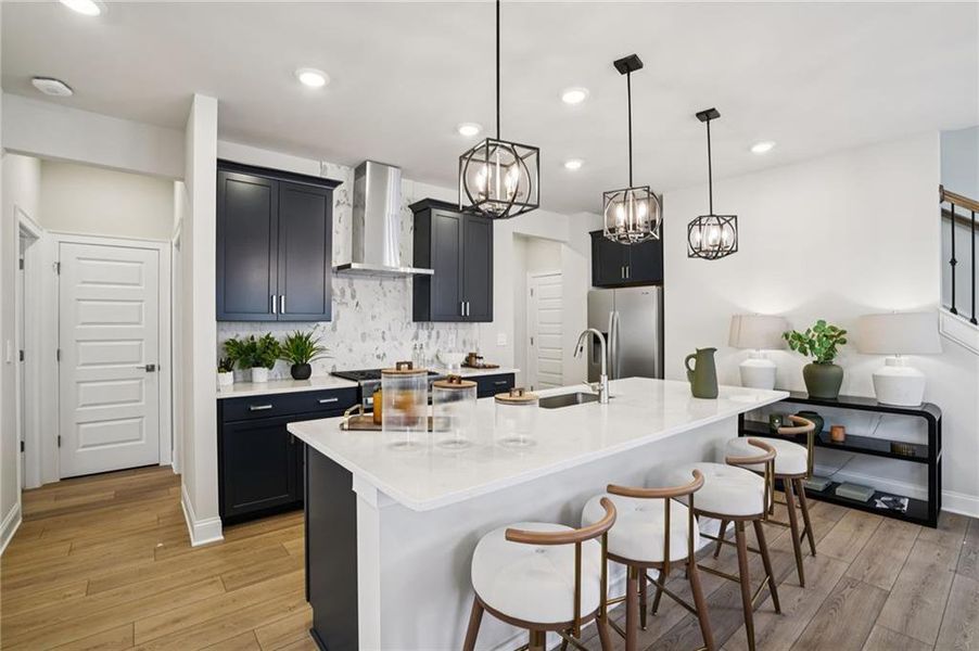 Furnished interior view inside a new home in Hemingway - Reserve Series, Cumming (Image 13).