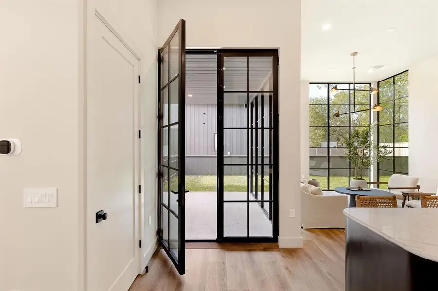 Furnished interior view inside a new home in , Austin (Image 4). Furnished interior view inside a new home in , Austin (Image 4).