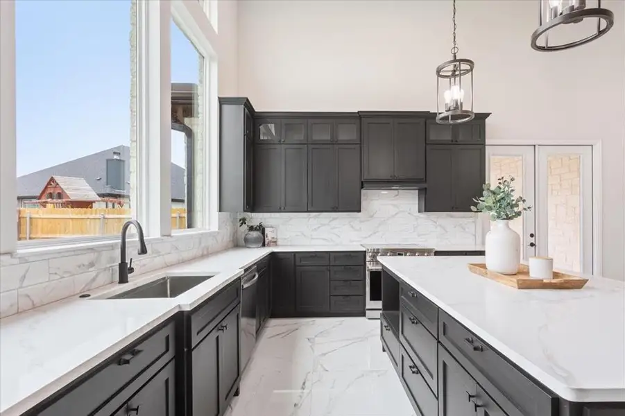 Furnished interior view inside a new home in , Hewitt (Image 8).