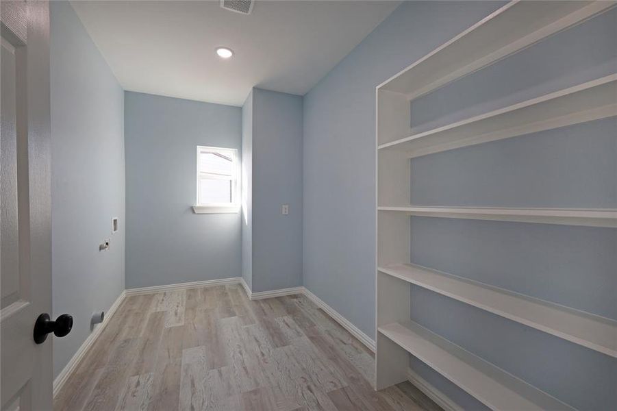 Pantry and Laundry Utility Room