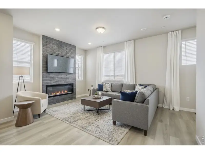 Furnished interior view inside a new home in , Fort Collins (Image 6).