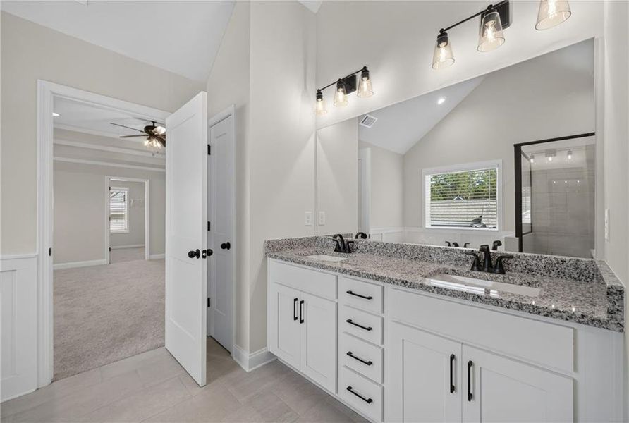 Furnished interior view inside a new home in , Loganville (Image 17).