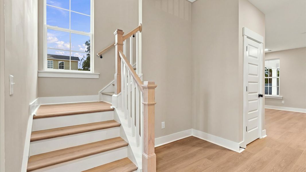 Furnished interior view inside a new home in Oak Bend, Charleston (Image 5).