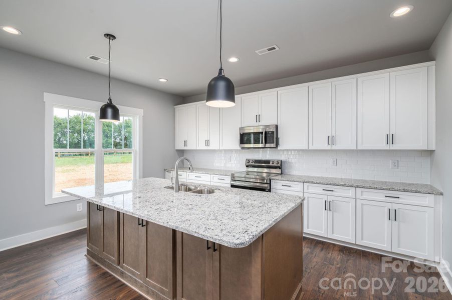 Furnished interior view inside a new home in , Maiden (Image 3).