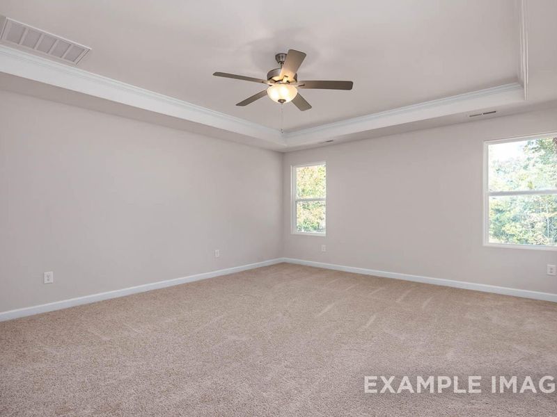 Spacious, unfurnished interior of a new home in Wendell Ridge, Wendell (Image 17).