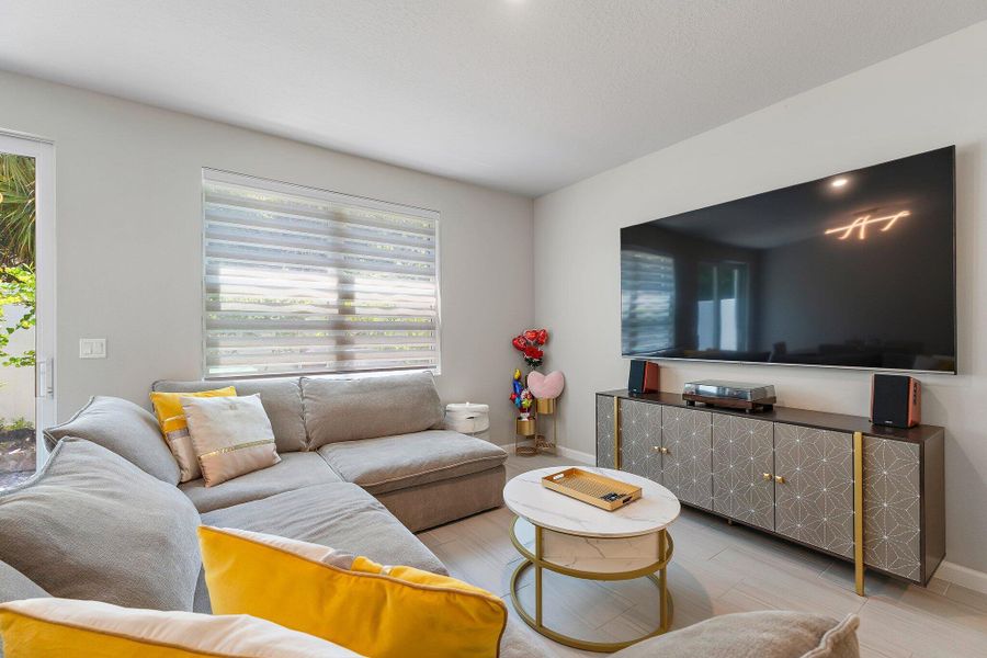 Furnished interior view inside a new home in Enclave at Mangonia Park, West Palm Beach (Image 10).