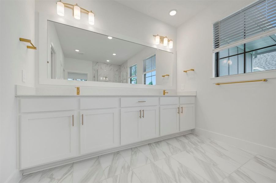 Furnished interior view inside a new home in The Oaks on 6th Street, Magnolia (Image 14).