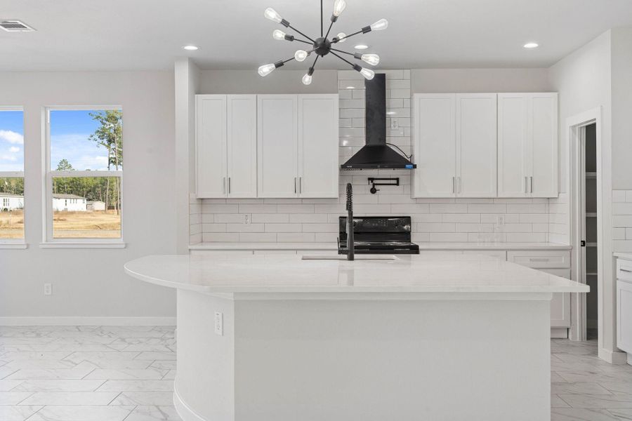 Furnished interior view inside a new home in , Conroe (Image 7).