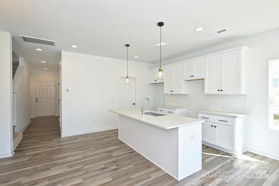 Furnished interior view inside a new home in , Charlotte (Image 5).