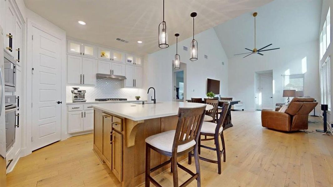 Furnished interior view inside a new home in Pecan Square: 40ft. lots, Northlake (Image 20).