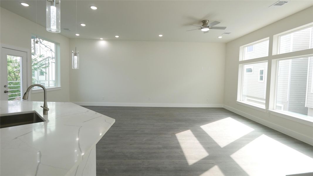 Spacious, unfurnished interior of a new home in , Houston (Image 17). Spacious, unfurnished interior of a new home in , Houston (Image 17).