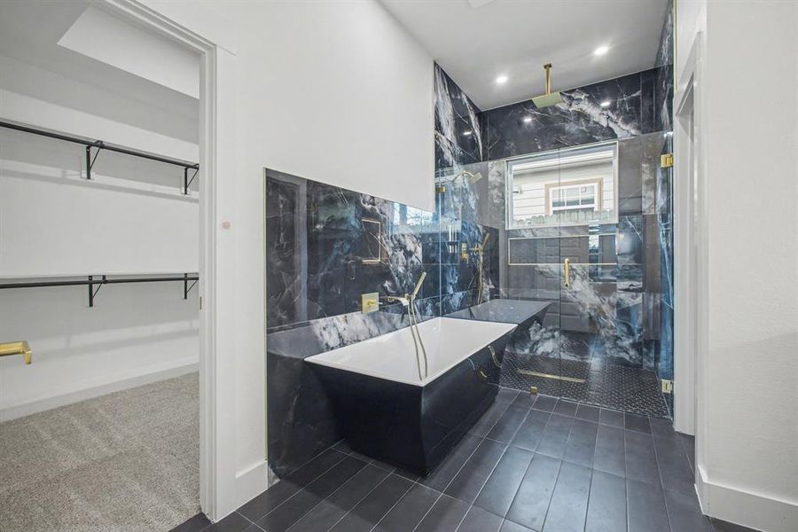 Furnished interior view inside a new home in , Dallas (Image 15).