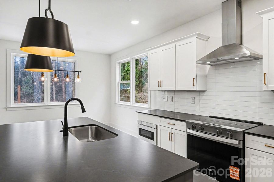 Furnished interior view inside a new home in , Charlotte (Image 12).