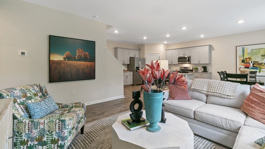 Furnished interior view inside a new home in Bryson Park, Lexington (Image 9).