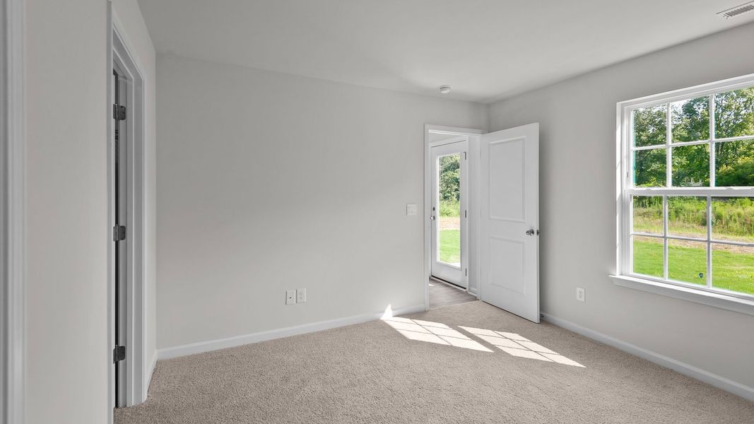 Spacious, unfurnished interior of a new home in Hobbs Farm, Ayden (Image 18). Spacious, unfurnished interior of a new home in Hobbs Farm, Ayden (Image 18).