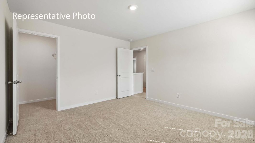 Spacious, unfurnished interior of a new home in Secrest Commons, Monroe (Image 35).