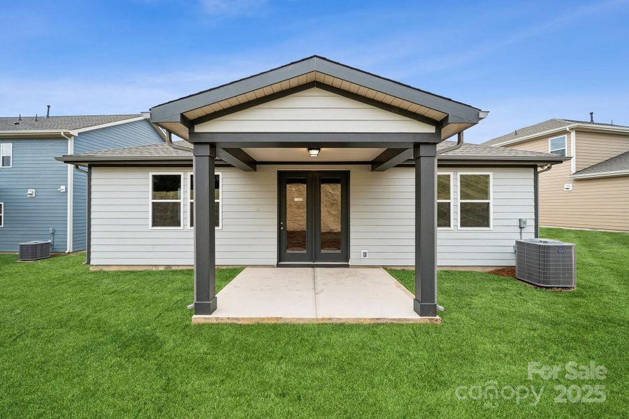 Front exterior of a new home in Cannon Manor, Kannapolis, NC, highlighting curb appeal (Image 16).