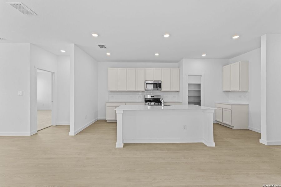 Furnished interior view inside a new home in Hightop Ridge, Converse (Image 8).