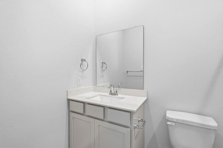 Furnished interior view inside a new home in Sienna 45', 50', Missouri City (Image 12).