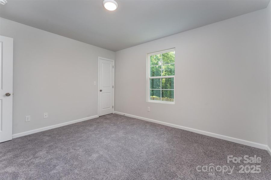primary bedroom with large closet