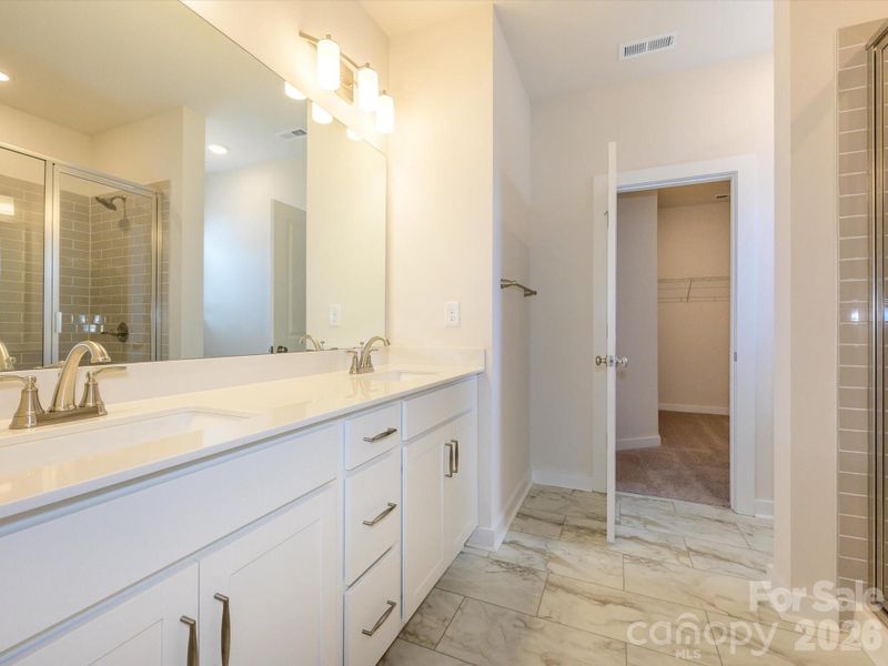 Furnished interior view inside a new home in Central Living at Craig, Charlotte (Image 8).