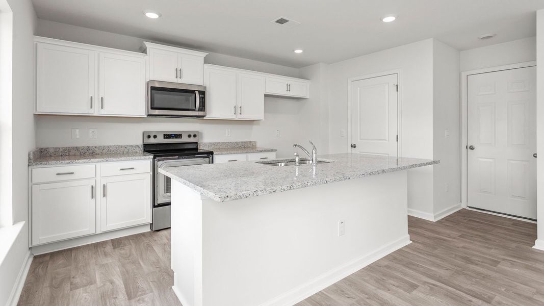 Furnished interior view inside a new home in Aspen Place, Thomasville (Image 5).