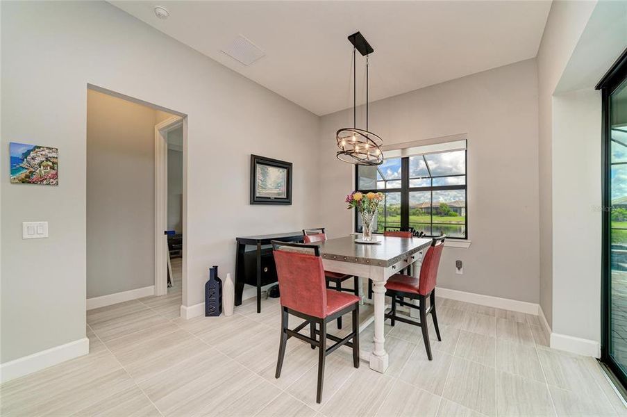 Furnished interior view inside a new home in , Nokomis (Image 10).