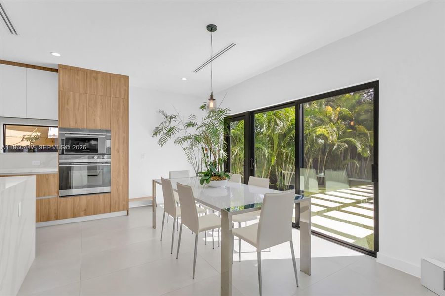 Furnished interior view inside a new home in , Miami (Image 13).