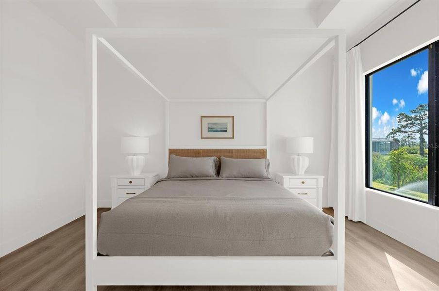 Furnished interior view inside a new home in , Placida (Image 17).