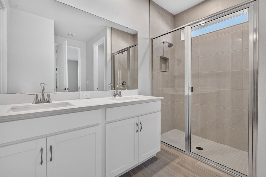 Furnished interior view inside a new home in Windwater, Parrish (Image 4).